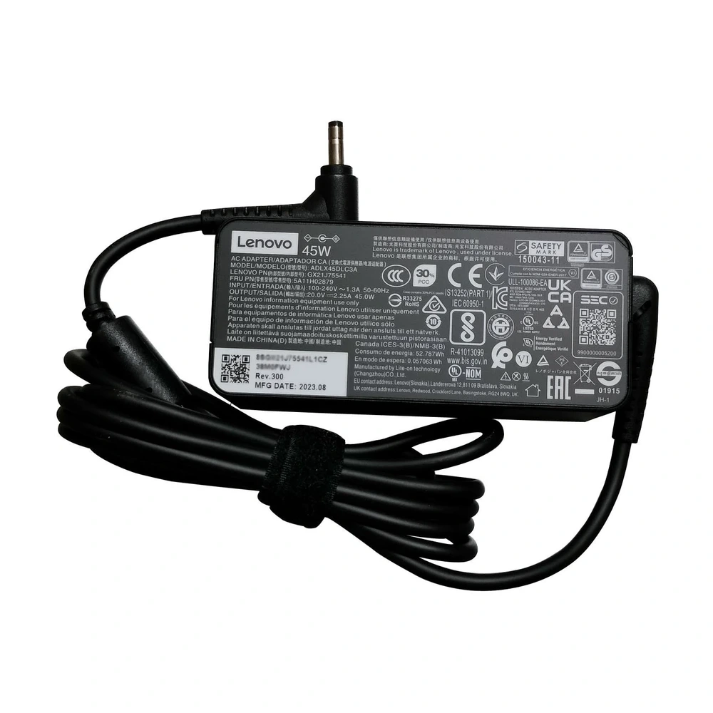 Lenovo Original Laptop Adapter 65w |20v/3.25a | 4.0mm x 1.7mm (Open Box) view 3